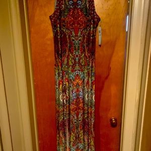 Parsley dress new size 10 Maxie style long with two split in front lower.
